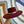 Load image into Gallery viewer, Disco Mandala Hat - Wine and Gold Petals, size M