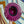 Load image into Gallery viewer, Disco Mandala Hat - Magenta + Silver Moons, size XL