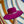 Load image into Gallery viewer, Disco Mandala Hat - Magenta + Silver Moons, size XL