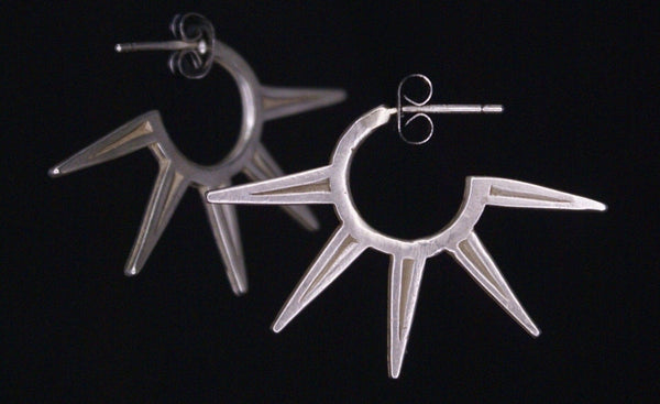 Spur Mini-Hoop Earrings