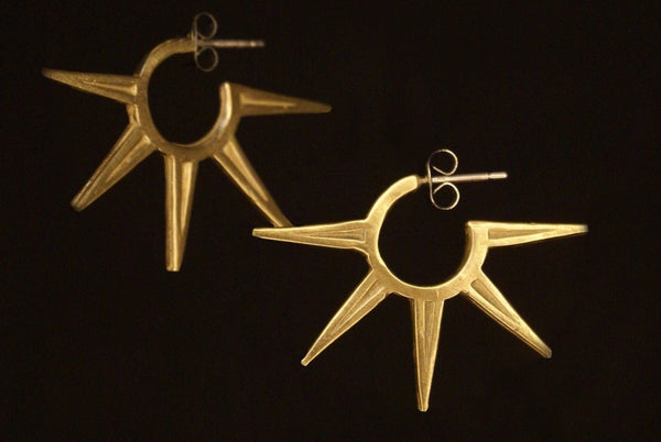 Spur Mini-Hoop Earrings